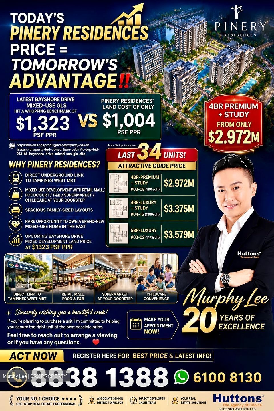 Pinery Residences (D18), Condominium #596884291